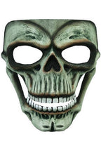 Scary Half Face Evil Skeleton Halloween Costume Mask