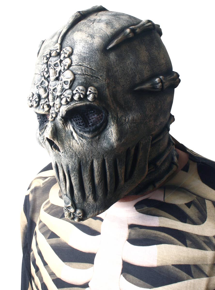 Creepy Skull Latex Halloween Costume Mask