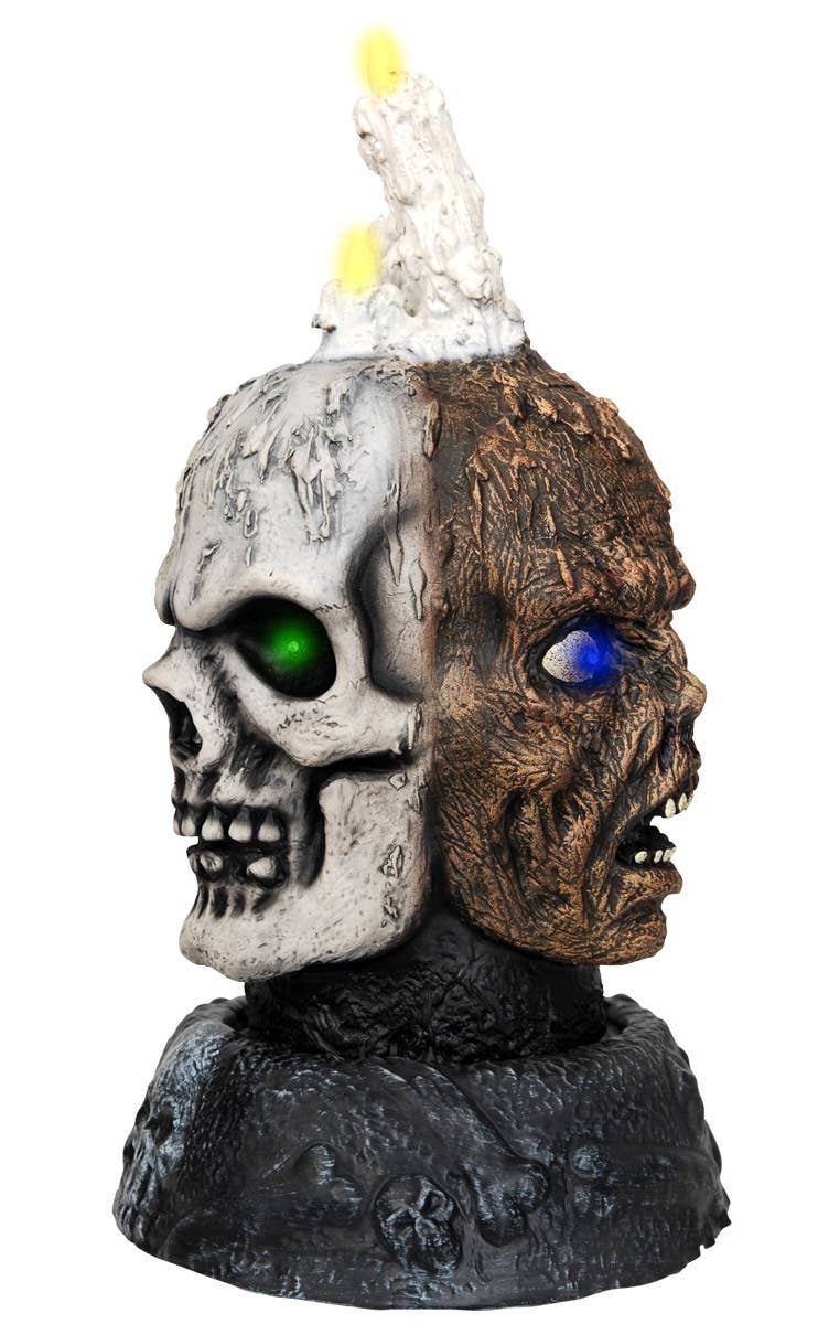 Light Up Mummy and Skull Halloween Prop Alternate Image