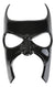 Adult's Black Glossy Batman Masquerade Costume Mask