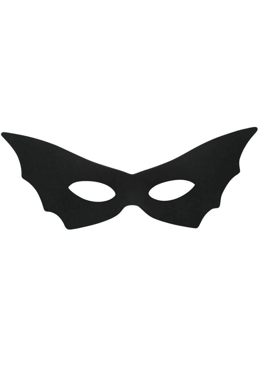 Women's Black Bat Costume Masquerade Eye Mask