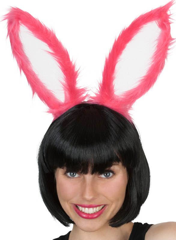 Cute Pink Easter Bunny Ears Large Pink Bunny Costume Ears