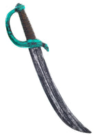 Pirate Cutlass Costume Weapon with Snake Handle Accessory