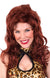 Women's Long Curly Auburn Red Costume Accessory Wig Main Image