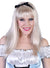 Blonde Women's Alice in Wonderland Costume Wig with Bow