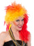 Red and Yellow Crimped 80's Cyndi Lauper Style Costume Wig for Women
