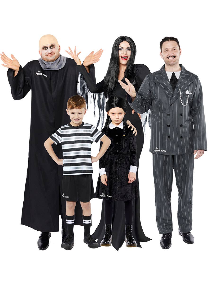 Image of Morticia Addams Women's Halloween Costume - Alternate Image