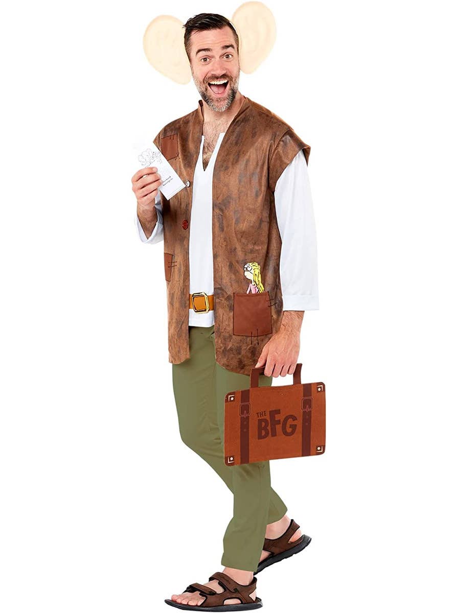 Image of The BFG Roald Dahl Men's Book Week Costume - Alternate Front View 1