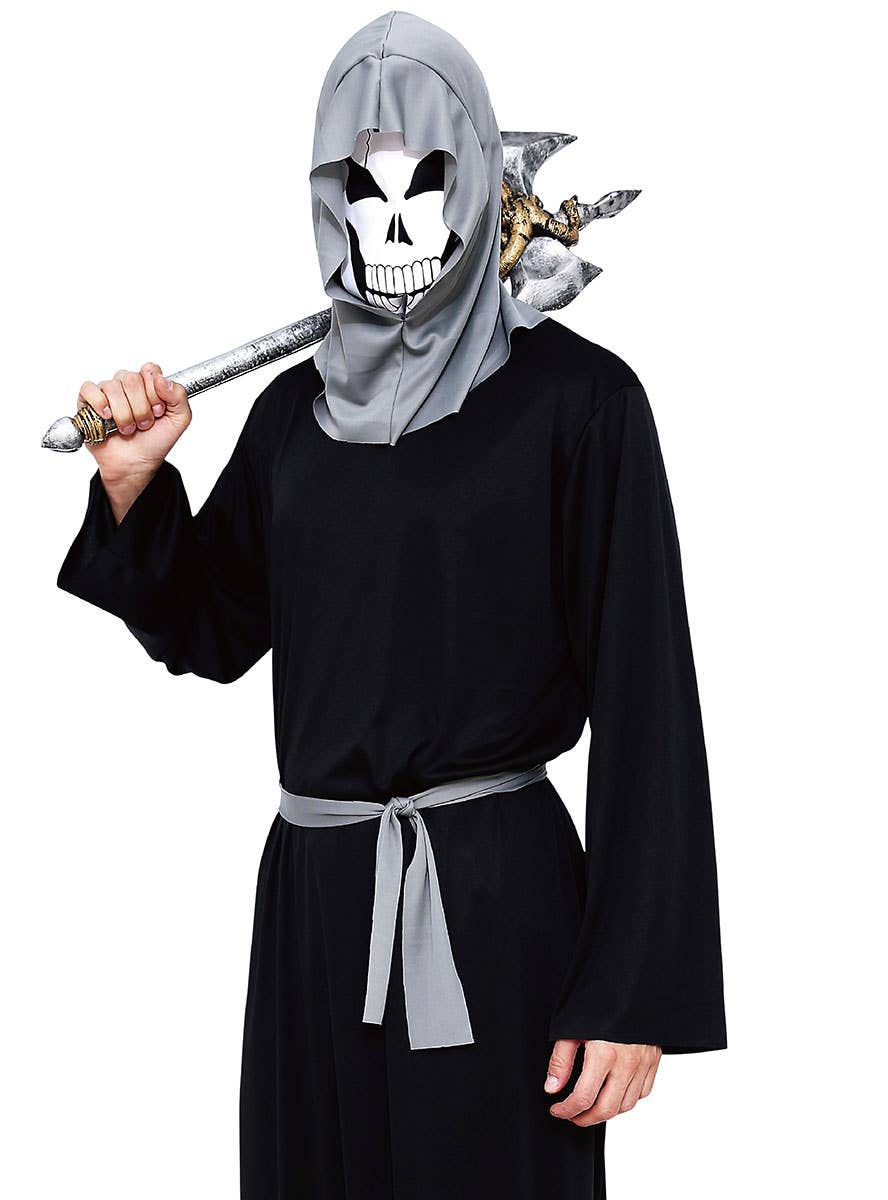 Mens Halloween Executioner Dress Up Costume - Close Image