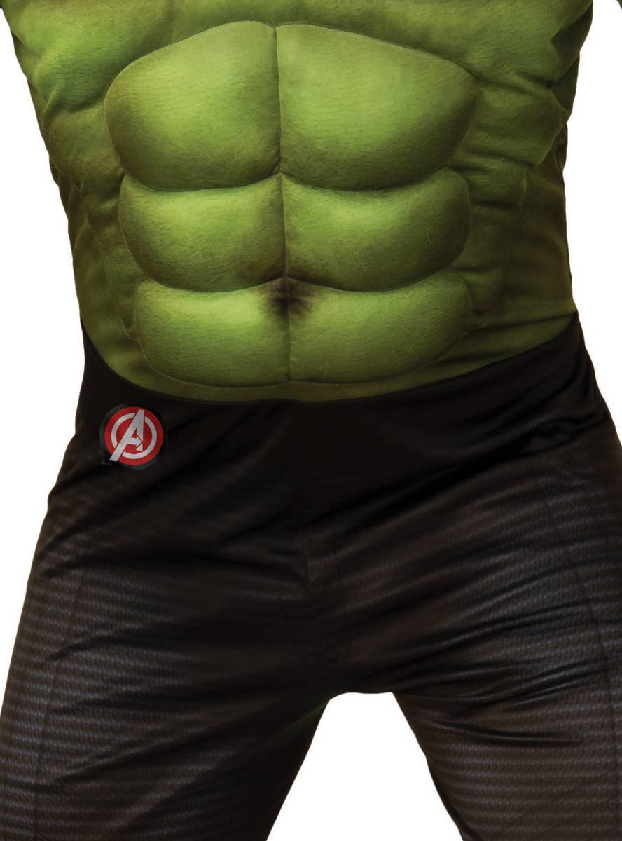 Image of The Hulk Men's Avengers Superhero Costume - Close Image 2