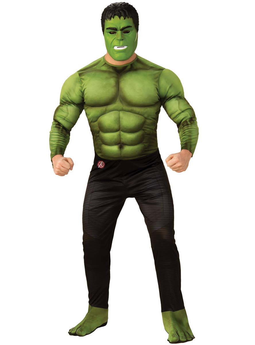 Image of The Hulk Men's Avengers Superhero Costume - Main Image