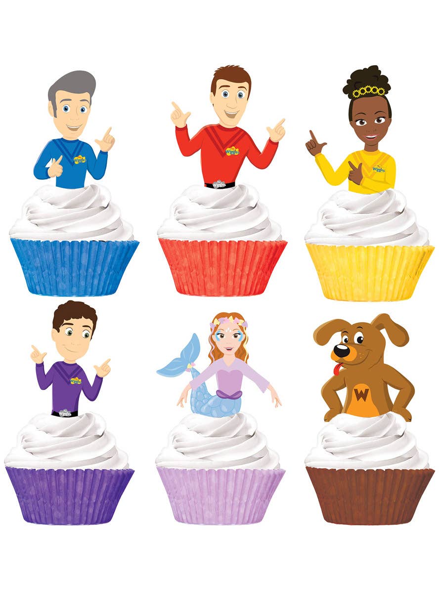 Image of The Wiggles Party Cupcake Cases and Picks