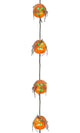 Light Up Orange Pumpkin Hanging Halloween Decoration Main Image