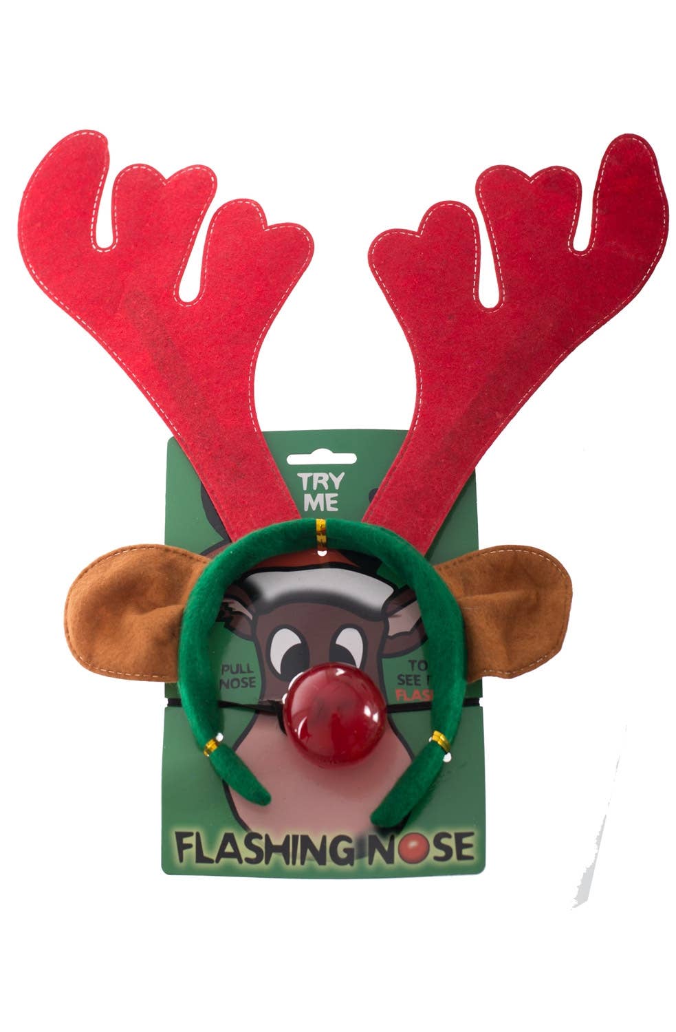 Light Up Rudolph the Reindeer Christmas Costume Accessory Set