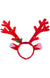 Red Christmas Reindeer Antlers Headband Costume Accessory Main Image