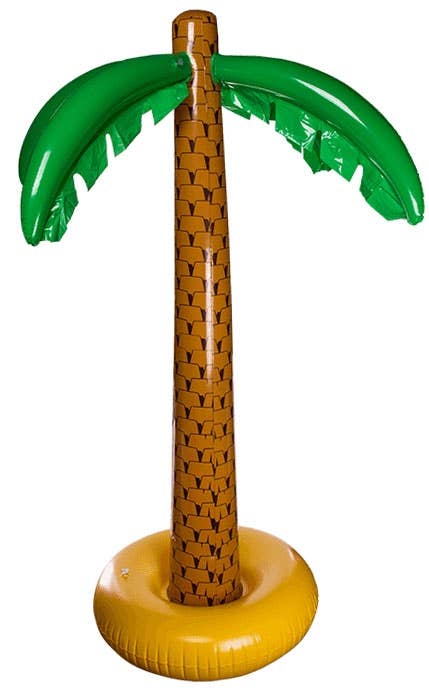 Tropical Inflatable Palm Tree Hawaiian Party Decoration - Main Image