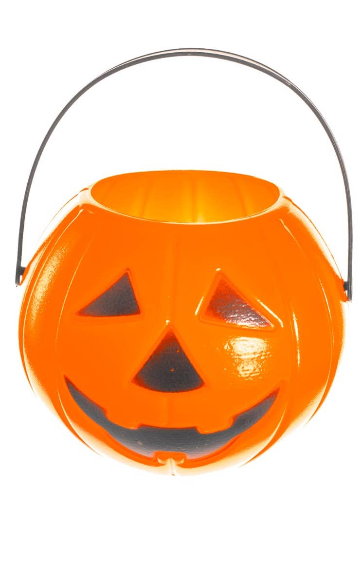 Mini Pumpkin Jack O'Lantern Halloween Bucket