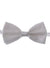 White Satin Bow Tie on Adjustable Strap