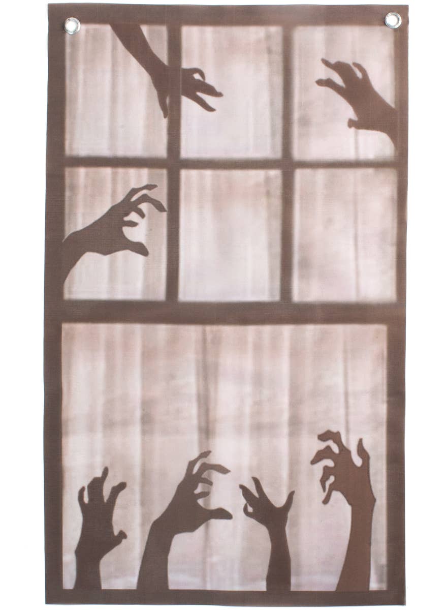 35 x 55cm Hanging Scary Hands Window Halloween Decoration