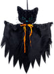 Black Cat Hanging Halloween Decoration