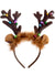 Light Up Christmas Reindeer Antlers Costume Headband - Main Image