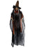 Image of Animated Hanging Orange Witch Halloween Decoration - Main Image
