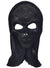 Gold Lurex Skeleton Halloween Costume Mask with Black Hood