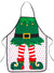 Festive Christmas Elf Costume Apron