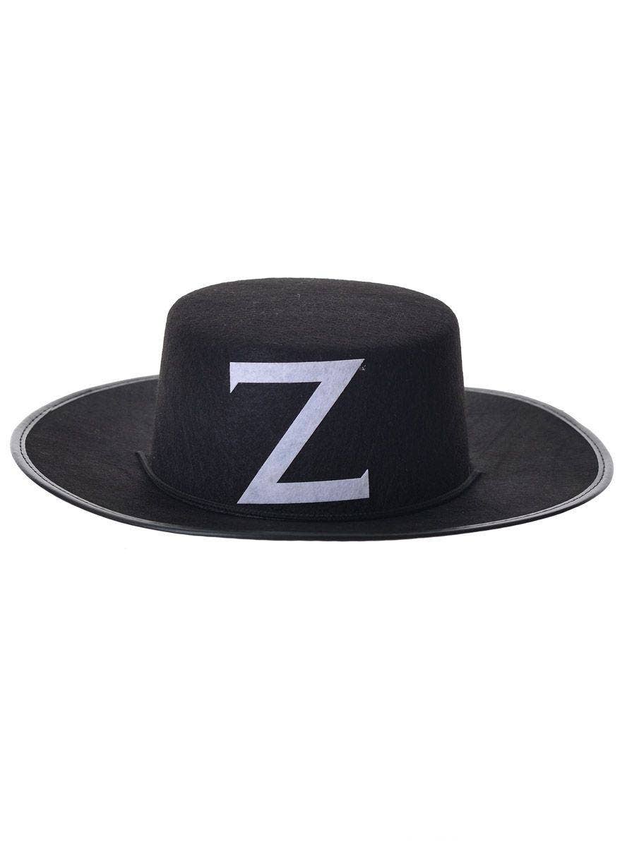 Black and White Zorro Hat | Adults Mexican Bandito Zorro Costume Hat