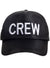 Black and White Crew Baseball Cap Hat