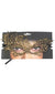 Gold Lace Women's Asymmetrical Over Eye Masquerade Mask