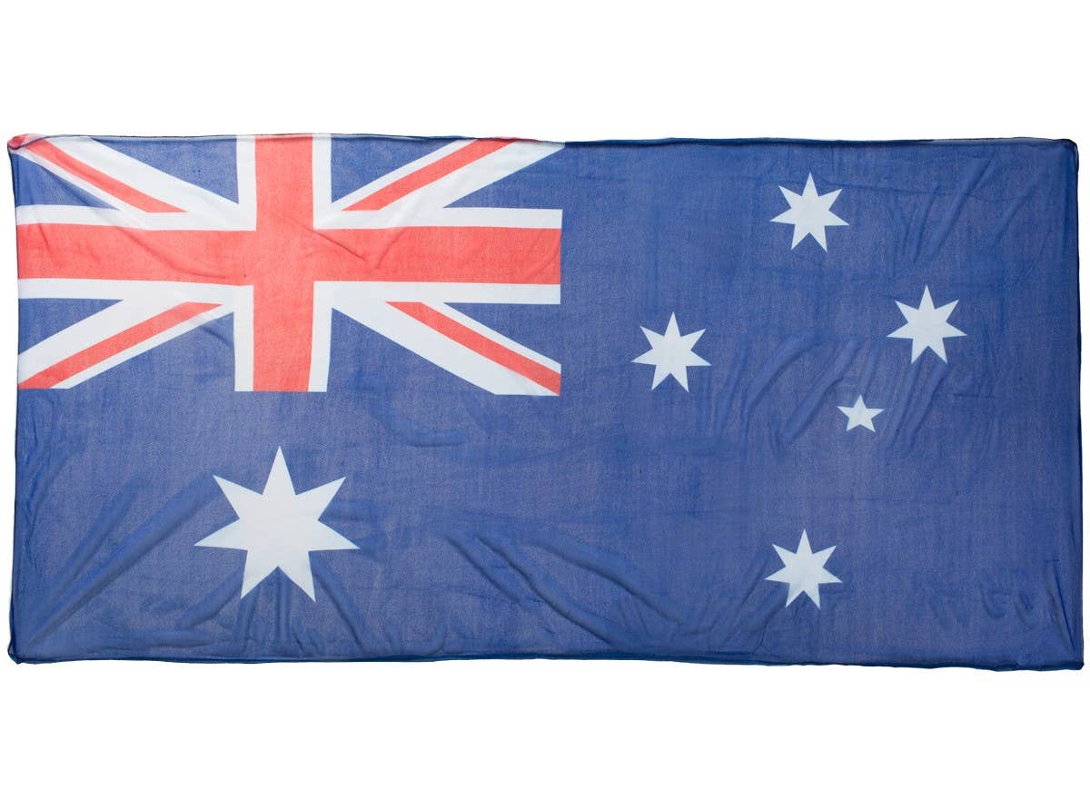 Navy Blue Australian Flag Beach Sarong