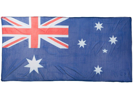 Navy Blue Australian Flag Beach Sarong