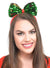 Green and Gold Sequined Bow Costume Headband