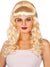 Women's Blonde Beehive Style Costume Wig