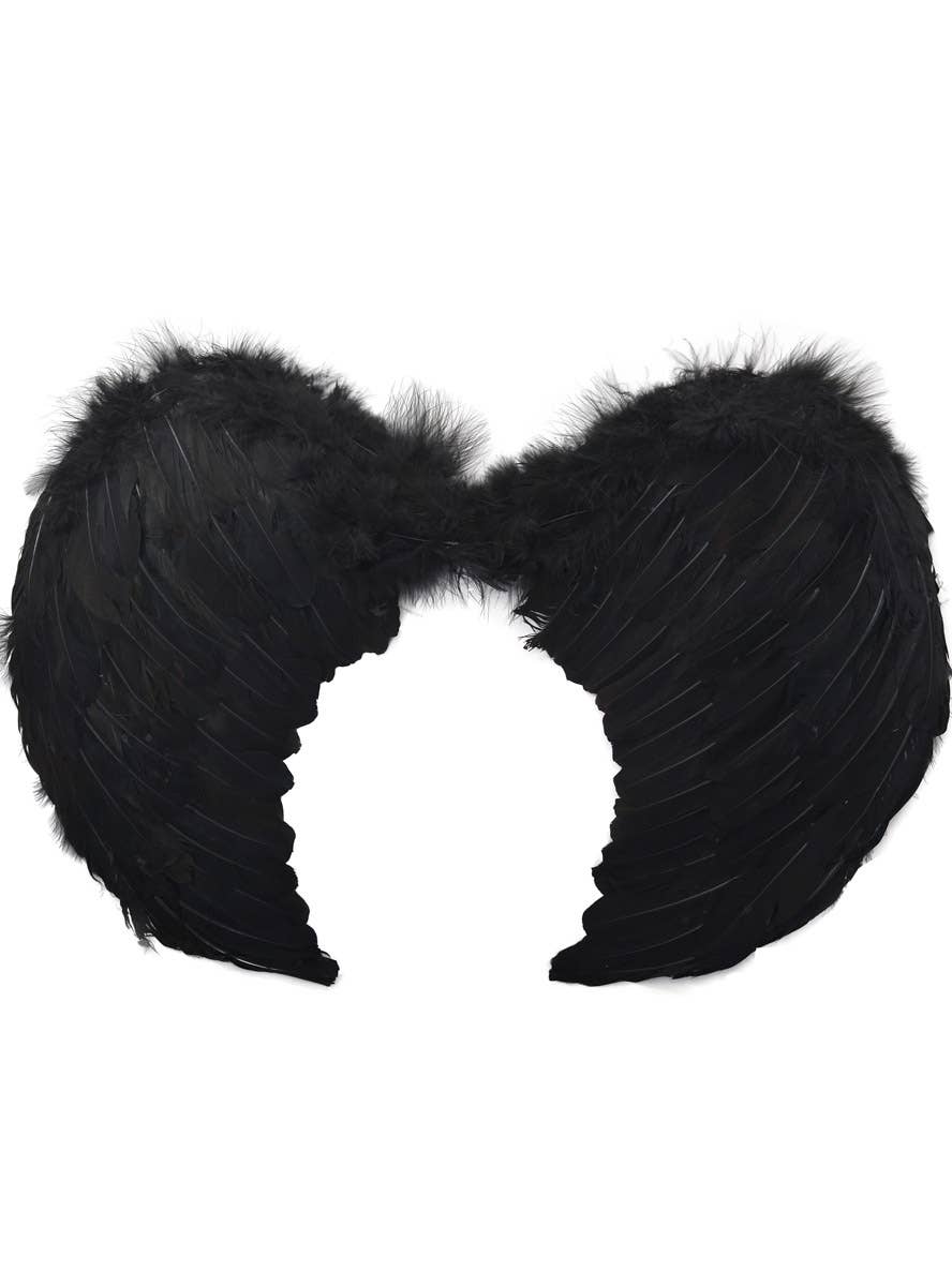 Black Feather Large Dark Angel Costume Wings