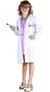 Girl's Doctor Lab Coat Fancy Dress Costume - Front