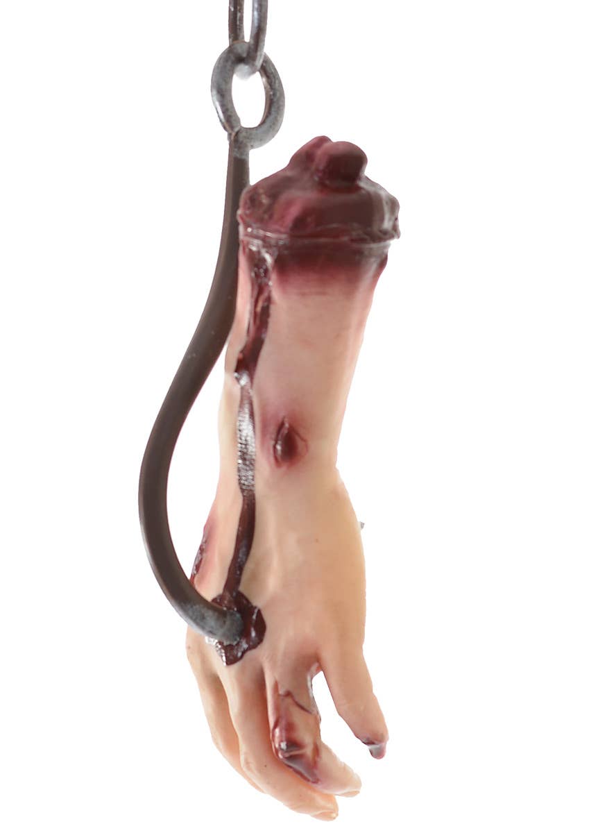 Severed Hand on Hook Gruesome Halloween Decoration Alternate Image