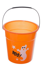Kids Orange Trick Or Treat Halloween Lolly Bucket Main Image