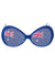 Large Style Blue Aussie Flags Novelty Australia Day Sunglasses