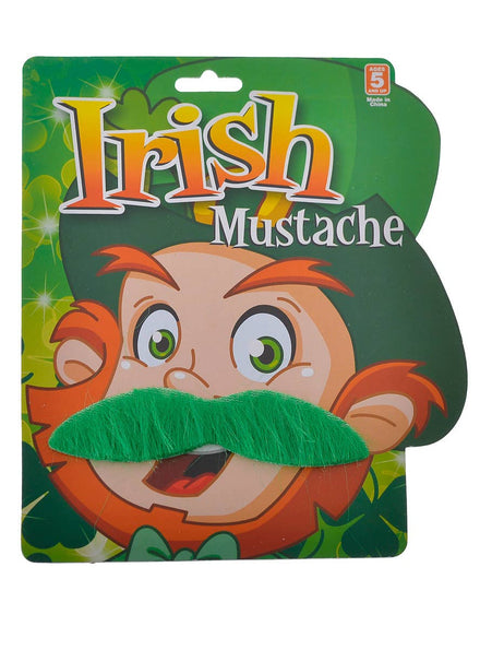 St Patrick's Day Green Straight Novelty Moutstache