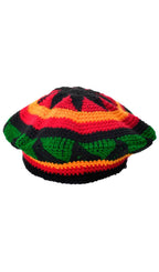 Knitted Jamaican Rasta Costume Hat Accessory Main Image