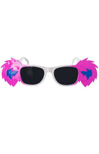 Black and Pink Novelty Koala Costume Glasses - Main Image