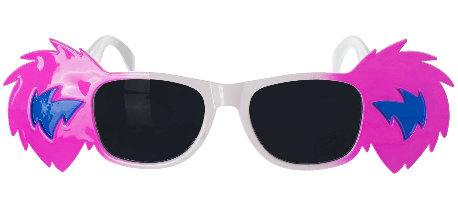 Black and Pink Novelty Koala Costume Glasses - Alternative Image