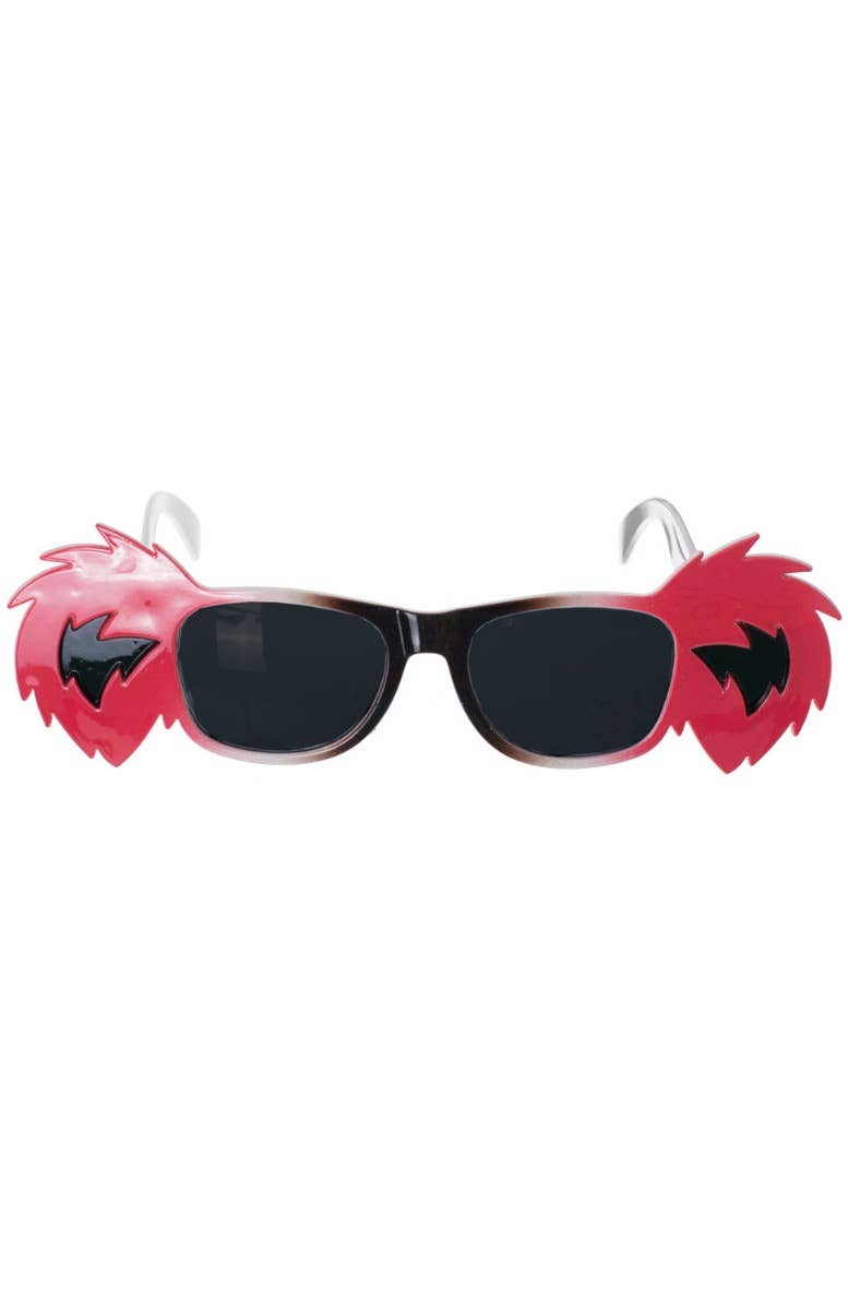 Black and Red Novelty Koala Costume Glasses - View 1