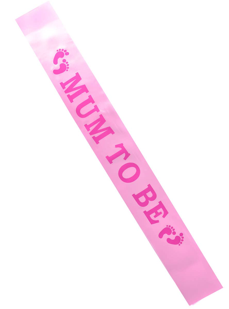 Pink Mum To Be Gender Reveal Baby Shower Sash