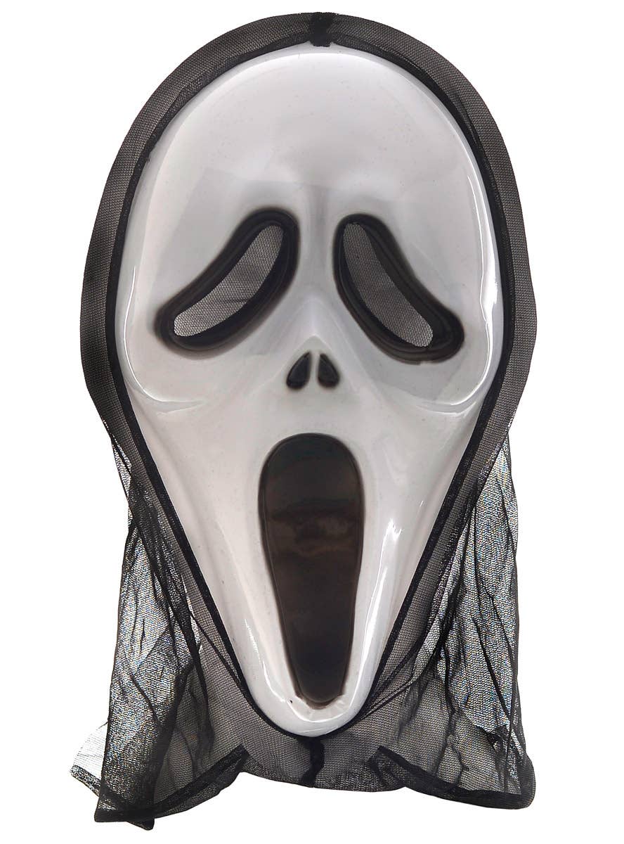 Scream Ghost Face Mask with Hood
