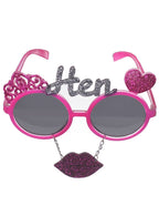 Pink Hen's Night Costume Glasses
