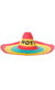 Colourful Adult's Hot Hot Hot Mexican Sombrero Hat Costume Accessory Main Image