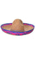 Large Adult's Mexican Woven Straw Mexican Sombrero Hat Costume Accessory Main Image